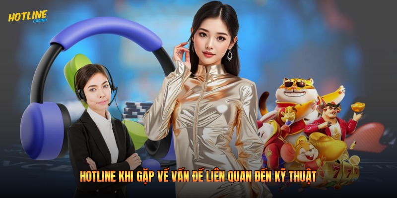 Hotline khi gặp về vấn đề liên quan đến kỹ thuật